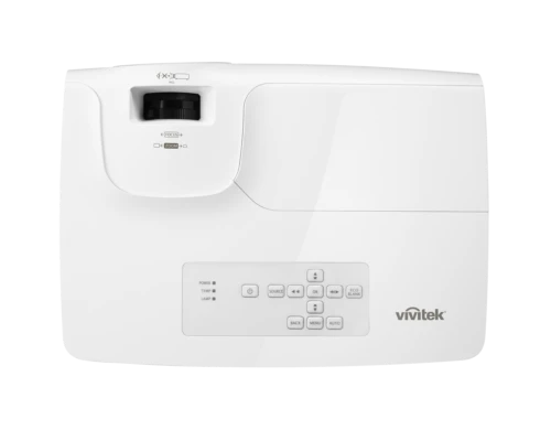 Проектор Vivitek <DX273>, DLP, 1024х768, 4000Лм, 20000:1, 5500/7000/10000 ч, VGAx2, HDMIx2, S-Video, композитный видеосигнал, аудиовход