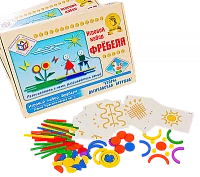 Игровой набор Фребеля, <Узоры. Дымковская игрушка (серия "Красота вокруг нас")> 3+