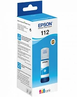 Картридж Epson <C13T06C14A> №112 для L11160/15150/15160/6490/6550/M15180 (6000 стр.) 70 мл голубой 