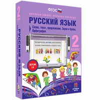 Интерактивное учебное пособие «Русский язык. 2 класс. Слово, текст, предложение. Звуки и буквы. Орфография»